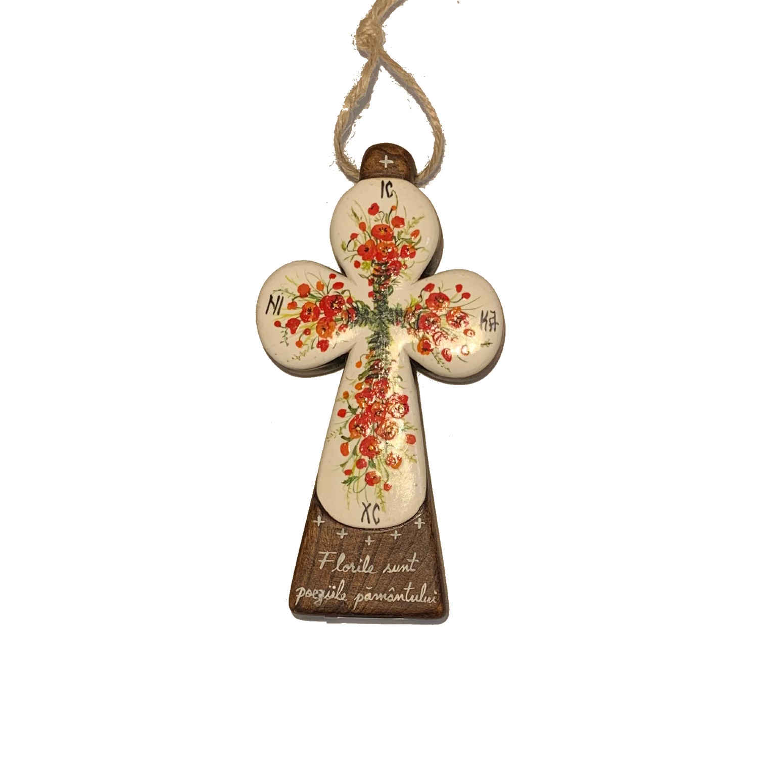 Cruce din lemn de nuc 20_wood cross_icon_hand made_traditional_RafGallery_romanian_art_VR_gallery_shop_360