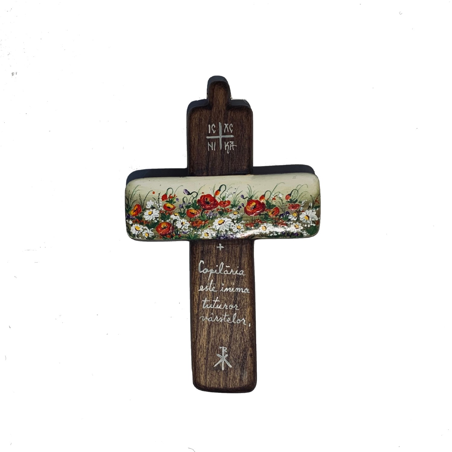 Cruce din lemn de nuc 4_wood cross_icon_hand made_traditional_RafGallery_romanian_art_VR_gallery_shop_360